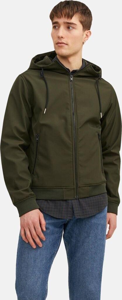 Зимняя куртка Jack & Jones Jjebasic Softshell Hood Noos (12236300) Basic Lightweight Jacket (12236300) Rosin