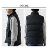 NANGA AURORATEX DOWN VEST Custom-Made (L, BLACK)