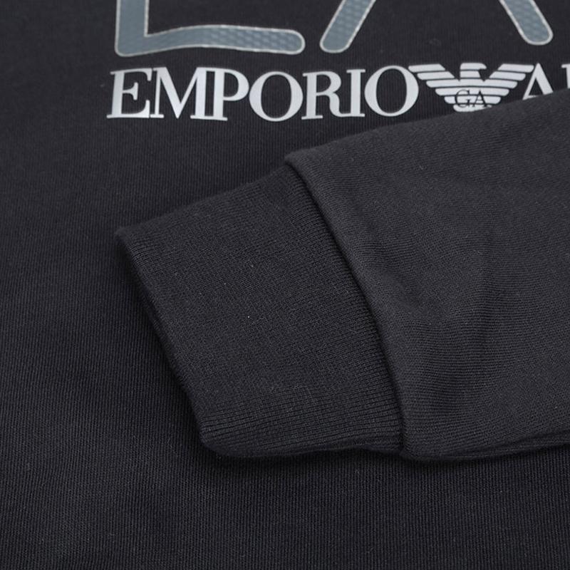 Emporio Armani Спортивная толстовка с капюшоном Мужские толстовки Черный 6ZPM44-PJ07Z-1200