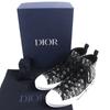 Безупречные Высокие кроссовки DIOR B23 с логотипом Oblique Черно-бежевые мужские 43 3SH126ZSA Б/у