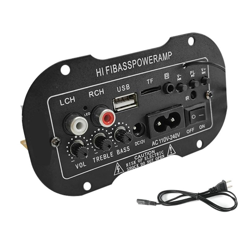 Беспроводная Hi-Fi плата усилителя мощности с басами и сабвуфером, модули усилителя мощности аудио с контролем высоких и низких частот