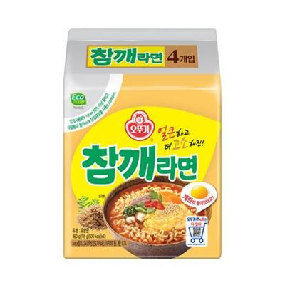 Ottogi Пакет рамэн с кунжутом 115 г х 4 шт. (2 варианта)