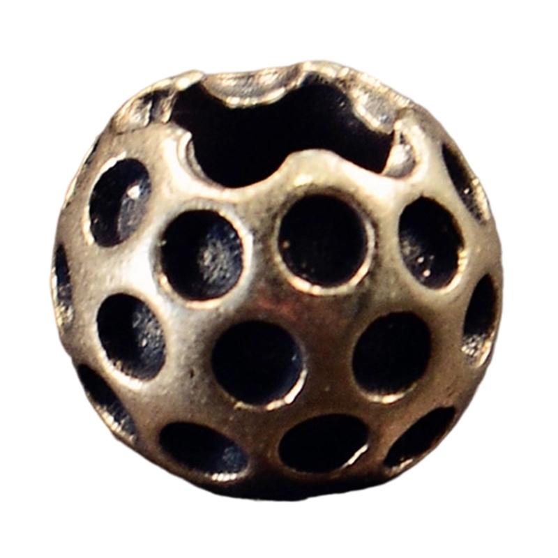 Медные DIY Фурнитура для бижутерии Бусины-разделители с увеличенными отверстиями для легкого нанизывания Принадлежности для рукоделия Соединители для шнуров
