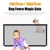 Pet Dog Barrier Fences Pet Isolated Network Folding Breathable Mesh Play Dog Safety Fence for Stairs Doorways Indoor and Outdoor