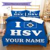 Custom Name HSV Bedding,Quilt Set Quilt Cover Pillowcase Home Birthday Gift(1 * duvet cover + 2 * pillowcase, without core) -HE70