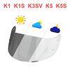 Фотохромный визор K1 для шлемов AGV K1S K3SV K5 K5S, лицевой щиток, защита от запотевания, от солнца, УФ-защита, пылезащитные аксессуары, линза