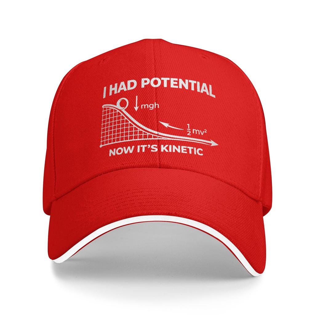 Potential To Kinetic Energy Project Hail Mary Baseball Cap Women Design Trucker Hat Summer Casual Hiking Fishing Snapback Cap