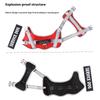 Adjustable Dog Chest Harness Leash for Large Breaths Reflective Pet Vest with Padded Handle Heavy Duty Dog Collar