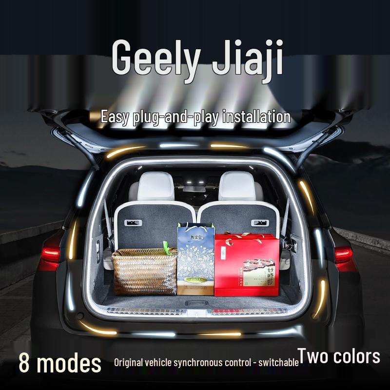 Светодиодная полоса приветственного света в багажник Geely Jiaji L - Аксессуар для атмосферы салона автомобиля