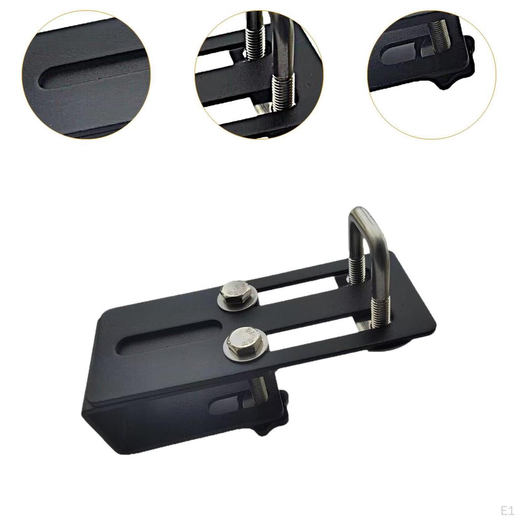 Car Roof Mounting Bracket Clamp Luggage Rack Clip Simple Assembly Professional Replaces Sturdy