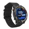 Running Swimming Sports Smart Watch 1.28in IPS TFT Compass Barometer Smart Waterproof Men Watch Black