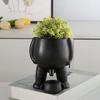 Yousheng Piss Pot Planter Resin Peeing Planter Pot Funny Body Succulent Pot with Drainage Novelty Vase for Indoor Outdoor Garden Home Decor
