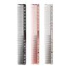 3pcs Space Aluminum Comb Set AntiStatic Wide Fine Tooth Hair Brush Hairdressing Tool