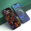 Five-Nights-At-Freddys Phone Case For Apple iPhone 12 13 Mini 11 14 15 Pro Max 7 8 Plus X XR XS SE 2020 2022 Black Silicone Case
