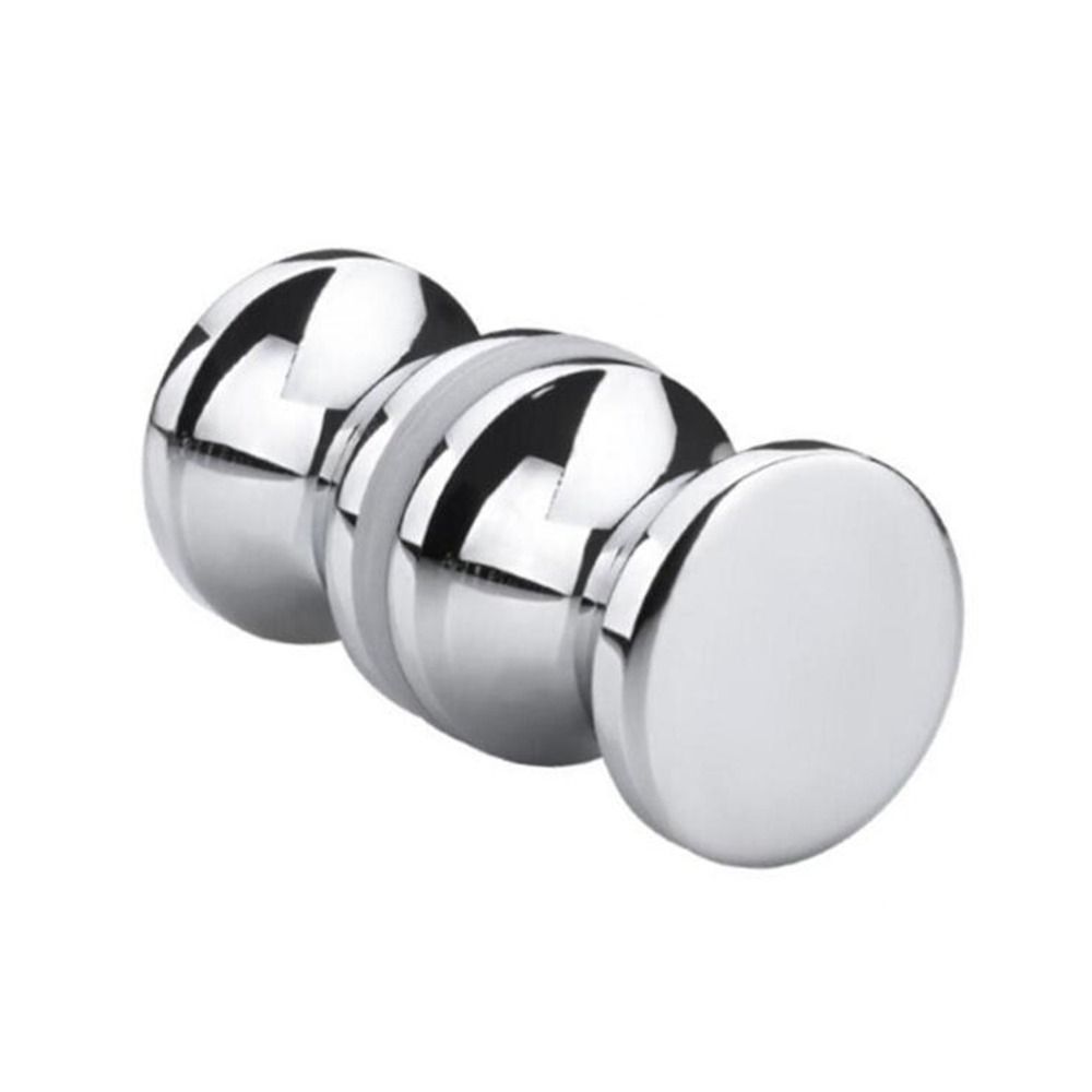Useful Bathroom Kitchen Hardware Wardrobe Pulls Glass Door Knob Cabinet Handle Shower Door Handle