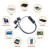 Кабель-переходник USB на 4-контактный вентилятор с наборами 12 В, линия вывода напряжения, высокая скорость для настольных кулеров