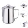 Milk Frothing Pitcher Barista Tool Espresso Machine Accessory Steaming for Home
