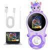 7JI Handheld IPS 500X Zoom with LED Photo and Video Portable Magnifying Glass for USB and PC Kids New Birthday Purple Kids' Microscope, 2-inch Screen,
