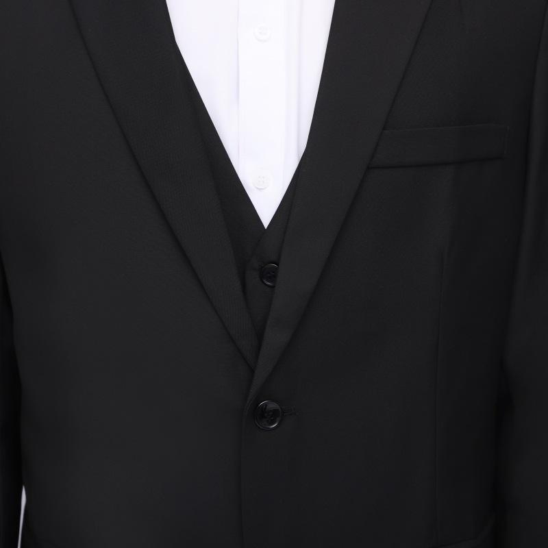 Men's Slim Fit Business Casual Suit Jacket - Solid Color for Work or Interviews