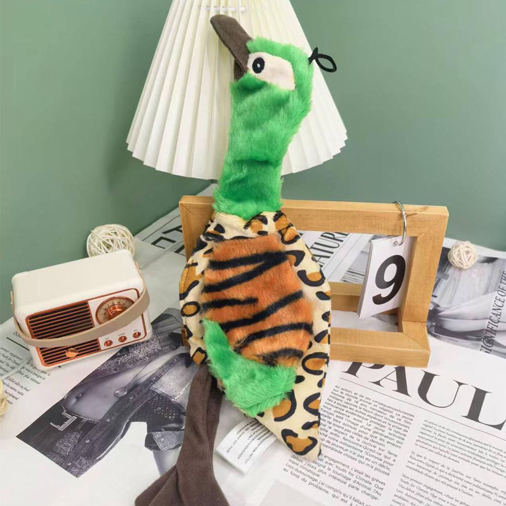Plush Squeaky Chew Toy For Dogs Cats Bite Resistant Interactive Pet Toy