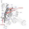 Upper LR028878 Lower LR028879 2.0L Petrol Drive Belt Idler Pulley For Land Rover Freelander 2 Range Rover Evoque Discovery Sport