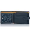 Visconti Men' Leather Wallet Pm-102 Blue