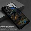2D чехол для телефона с узором «Метеор, горы и реки» для Samsung S26 S25 S24 S23 S22 S21 S20 A56 A36 A16 - Стеклянная защитная крышка