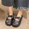 Fashion Cute With Bow Shoes Outside Round Toe Women's Slippers and Ladies Sandals On Offer 2025 Luxury Casual High Quality 39 Eva Slides