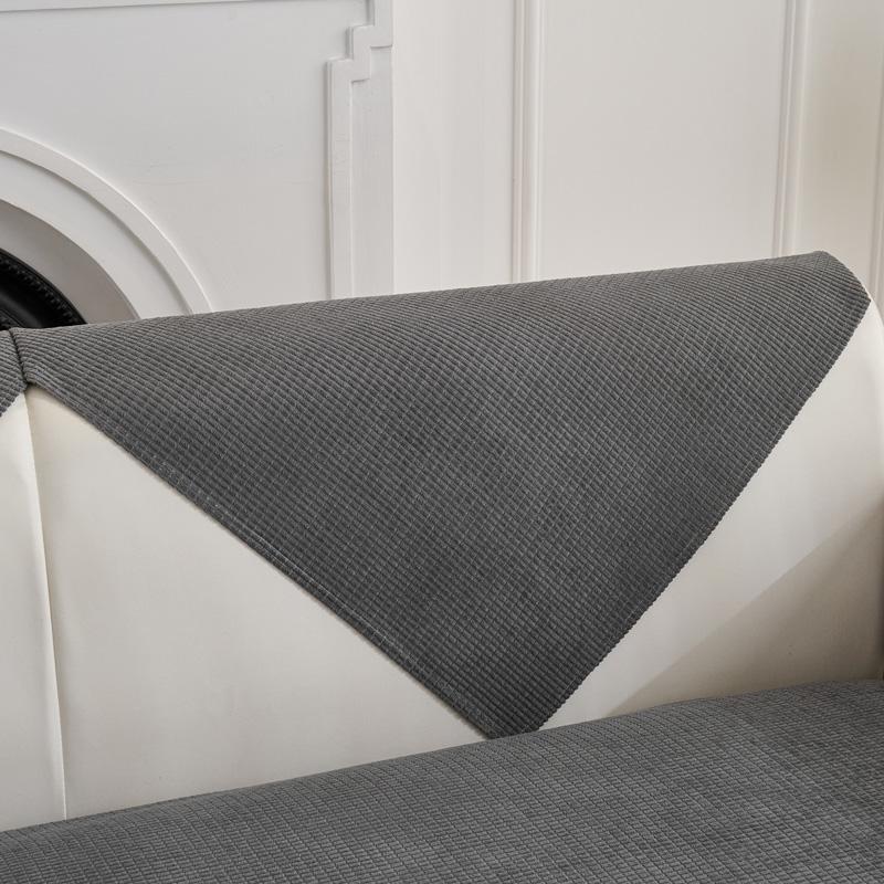 Скандинавский коврик для диванной подушки, утолщенный плюшевый мягкий чехол для дивана для гостиной, нескользящий моющийся диван, полотенце, спинка, одеяло, домашний декор