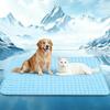 Multiple Sizes Dog Cooling Mat Breathable Sleeping Rug Extra Large Foldable Washable Soft Cat Cooling Pad Portable S/M/L/XL/XXL