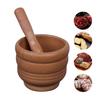 Pestle Set Setmortar Pestle Garlic Herb Spices Mixing Grinding Crusher Bowl Restaurant Kitchen Tools For Mash Spices Pepper