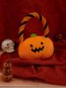 Dog Toys for Small Medium Breeds Halloween Pumpkin & Bat  Rope Chew Toy Durable Tough Squeaky Puppy Toys for Pet Gifts Soft Plus