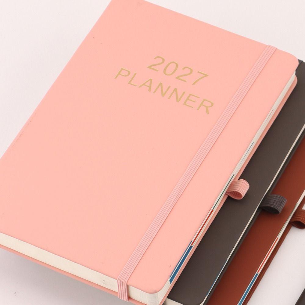 Planner Reminder 2027 Agenda Book To Do List Planner Notebook Calendar Book Office Supplies