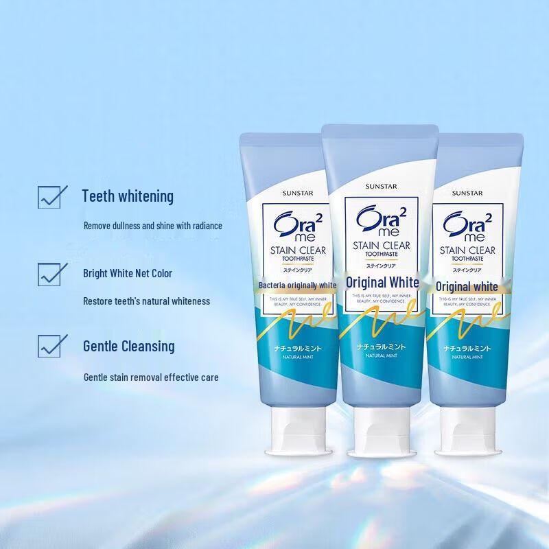 Ora2 Натуральная мятная зубная паста (3-Pack)