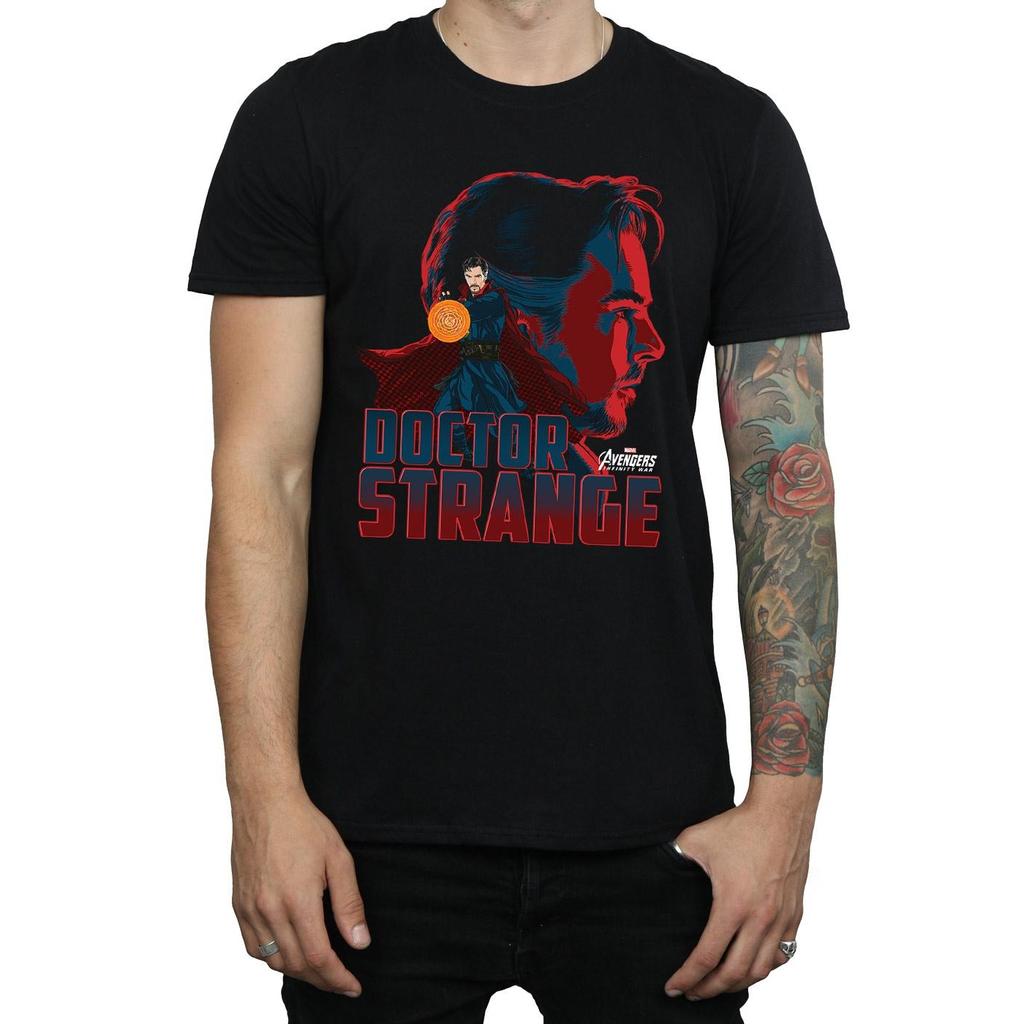 Avengers Infinity War Mens Doctor Strange Cotton T-Shirt
