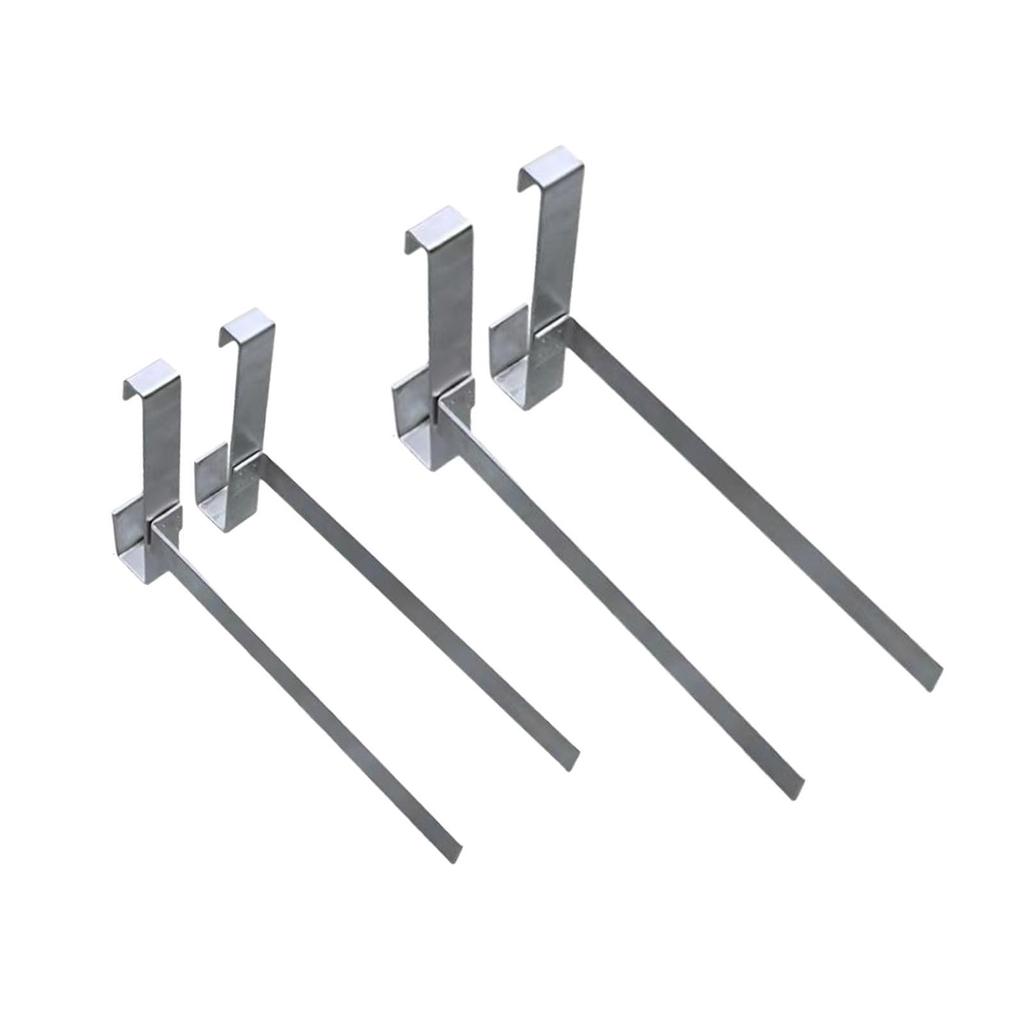 2Pcs Bee Hive Frame Grip Tools Outdoor Garden Accessories Stainless Steel for