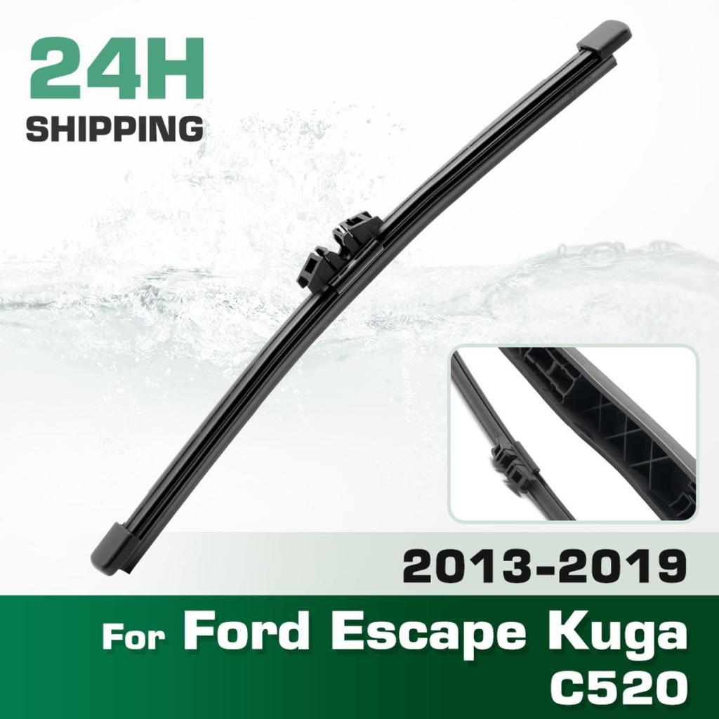 Rear Windshield Wipers Blades,Premium All-Season Wiper Blades Replacement For Ford Escape Kuga C520 2013-2019