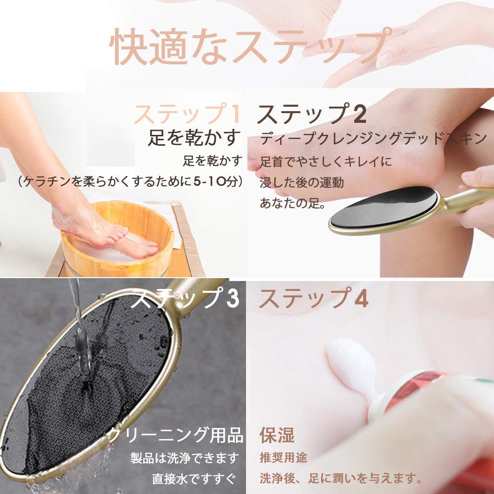 GMAXT Q2 Наностеклянная пилка для ног и мозолей для ног сохраняет кожу гладкой и удаляет мозоли. Подходит для сухой, влажной, ороговевшей и сухой кожи с твердыми участками. Магия