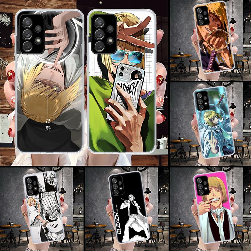 Bleach Синдзи Хирако Мягкий чехол для телефона для Samsung Galaxy A13 A14 A15 A16 A17 A53 A54 A55 A56 A57 A33 A34 A35 A36 A37 A23 A24 A25