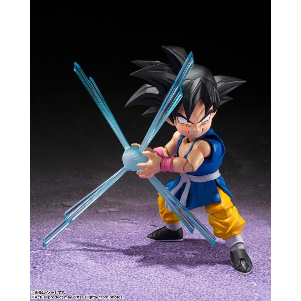 S.H.Figuarts Dragon Ball GT Сон Гоку -GT- Прибл.. Подвижная фигурка 80 мм из окрашенного АБС и ПВХ пластика