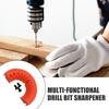 15 Holes Drill Bit Sharpening Tool Power Drill Bit Grinding Attachment User-Friendly Multifunctional 2-13mm Drill Bit Sharpener