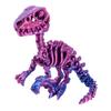 3D-печатная шарнирная фигурка скелета раптора, кости динозавра, подвижная модель-игрушка для домашнего и офисного декора и для коллекционера