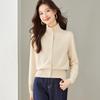 Srcr Women's 100% Cashmere Knit Cardigan