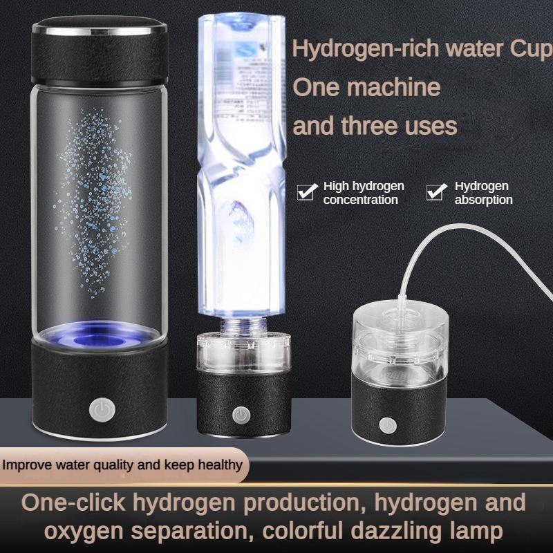 Чашка с водой, обогащенной водородом. Чашка с водой, обогащенной водородом. Электролитическое разделение водорода и кислорода. Производство водорода. Чашка для здоровья.