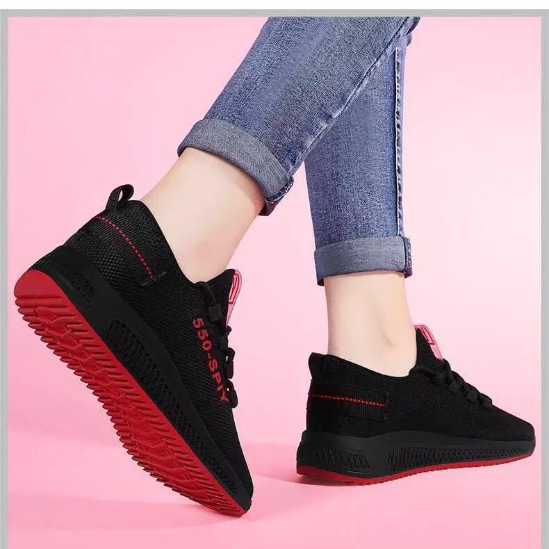 Factory Direct Sales Trend Casual Shoes Sports Women's Shoes 2025 Female Student Korean Version Running Shoes Student Shoes