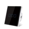 1/2/3Gang Light Touch Switch Tempered Glass Panel Wall EU/UK Switch Easy To Clean Switch