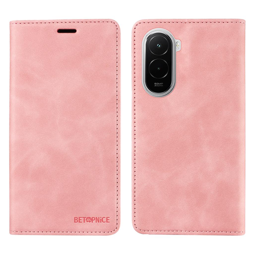 Для Xiaomi Poco M7 4G (169 мм) Чехол BETOPNICE Магнитная застежка RFID-блокировка Кошелек Подставка Кожаный чехол для телефона