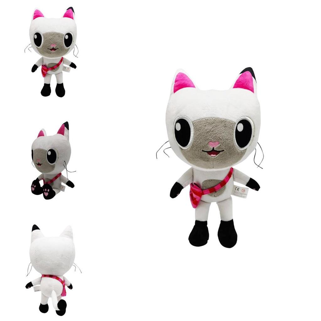 Очаровательная плюшевая кукла Gabby Cats, идеально подходящая для убаюкивания младенца и в качестве подарка на день рождения