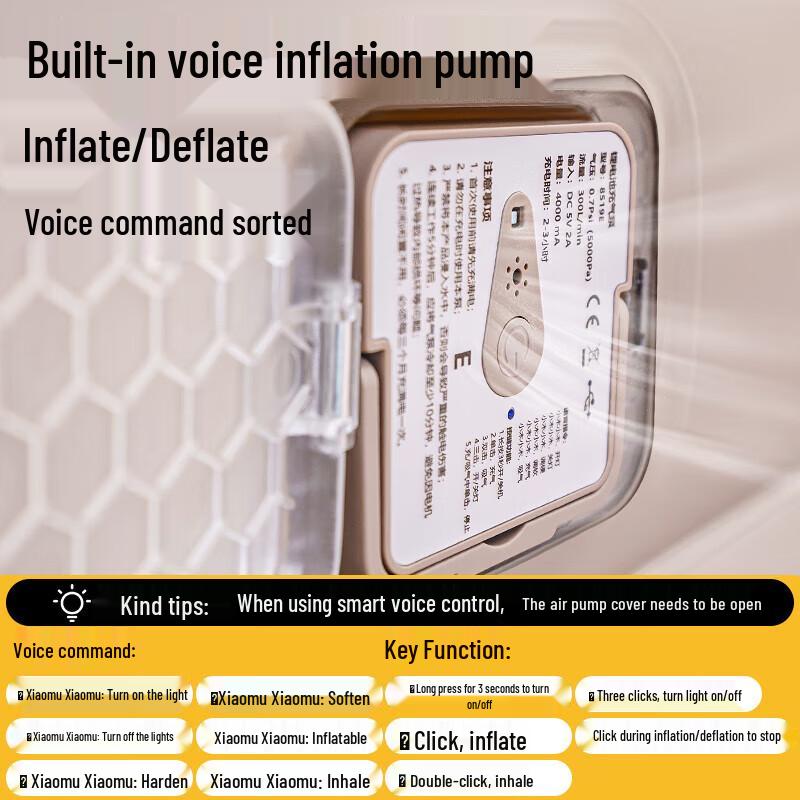 Smart Inflatable Double Bed