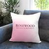 Fashion Rrosewood Hoteleer Cushion Cover Comfortable Reversible Pillow Cover Ideal for Car Sofa Bedroom  Beyond
